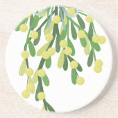 Weihnachtsmistletoe Untersetzer (Vorne)