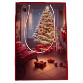 Weihnachtsmitteltasche Mittlere Geschenktüte (Vorderseite)