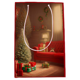 Weihnachtsmitteltasche Mittlere Geschenktüte