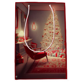 Weihnachtsmitteltasche Mittlere Geschenktüte