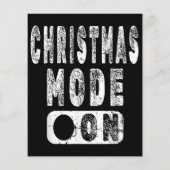 Weihnachtsmodus On - Spaß im Weihnachtsurlaub (Rückseite)