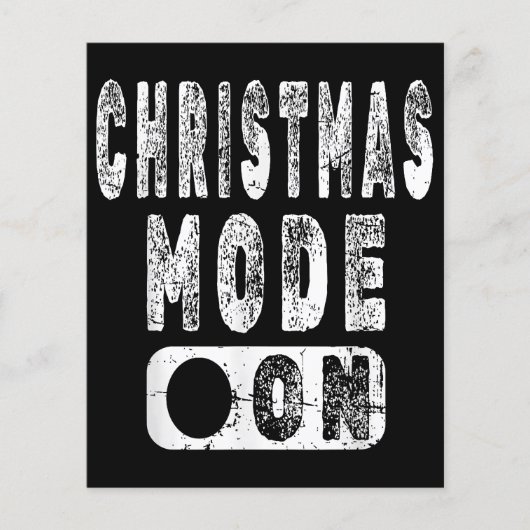 Weihnachtsmodus On - Spaß im Weihnachtsurlaub (Vorderseite)