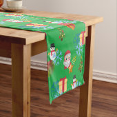 Weihnachtsmoji Tischdecke (Beispiel)