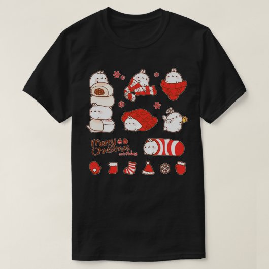 Weihnachtsmolang T-Shirt (Design vorne)
