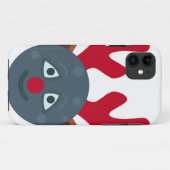 Weihnachtsmond Emoji Case-Mate iPhone Hülle (Rückseite (Horizontal))