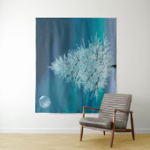 Weihnachtsmond Wandteppich (Beispiel)