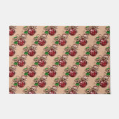 Weihnachtsmonkey Door Mat Fußmatte (Vorderseite)