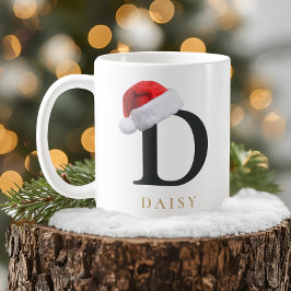 Weihnachtsmonogramm-Tasse Kaffeetasse