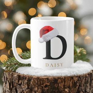 Weihnachtsmonogramm-Tasse Kaffeetasse
