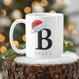 Weihnachtsmonogramm-Tasse Kaffeetasse