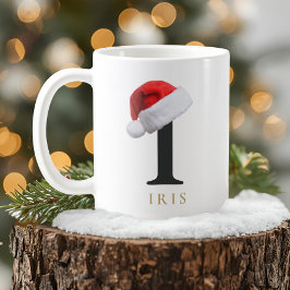 Weihnachtsmonogramm-Tasse Kaffeetasse