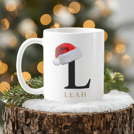 Weihnachtsmonogramm-Tasse Kaffeetasse
