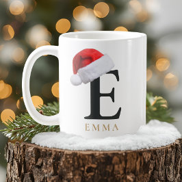 Weihnachtsmonogramm-Tasse Kaffeetasse