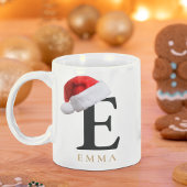 Weihnachtsmonogramm-Tasse Kaffeetasse