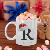 Weihnachtsmonogramm-Tasse Kaffeetasse