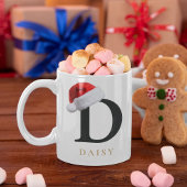 Weihnachtsmonogramm-Tasse Kaffeetasse