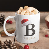 Weihnachtsmonogramm-Tasse Kaffeetasse