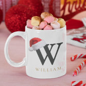 Weihnachtsmonogramm-Tasse Kaffeetasse
