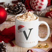 Weihnachtsmonogramm-Tasse Kaffeetasse