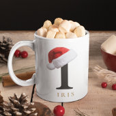 Weihnachtsmonogramm-Tasse Kaffeetasse