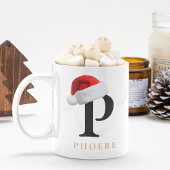 Weihnachtsmonogramm-Tasse Kaffeetasse