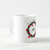 Weihnachtsmonographie Kaffeetasse (Vorderseite Links)
