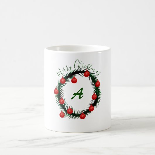 Weihnachtsmonographie Kaffeetasse (Mittel)