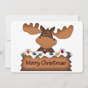 Weihnachtsmoose Feiertagskarte