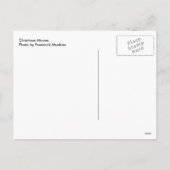 Weihnachtsmoose Feiertagspostkarte (Rückseite)