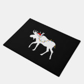 Weihnachtsmoose Fußmatte (Schrägansicht)