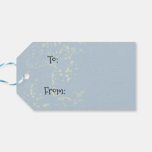 Weihnachtsmoose Geschenkanhänger (Rückseite Horizontal)