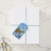 Weihnachtsmoose Geschenkanhänger (Mit Garn)