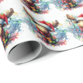 Weihnachtsmoose Geschenkpapier (Rolleneckpunkt)