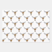 Weihnachtsmoose Geschenkpapier Set (Vorderseite 3)