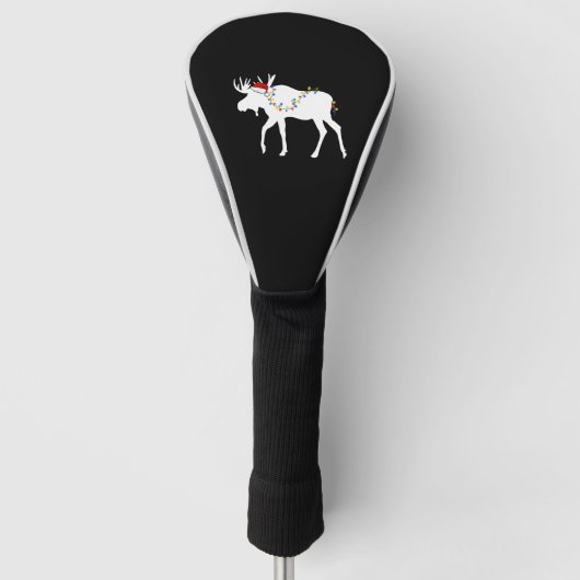 Weihnachtsmoose Golf Headcover (Vorderseite)