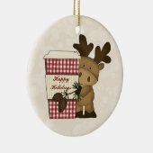 Weihnachtsmoose Keramikornament (Rechts)