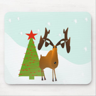 Weihnachtsmoose Mousepad