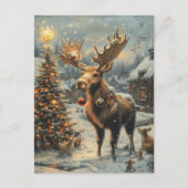 Weihnachtsmoose Postkarte (Vorderseite)