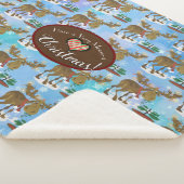 Weihnachtsmoose Sherpadecke (3/4)