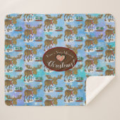 Weihnachtsmoose Sherpadecke (Vorderseite (Horizontal))