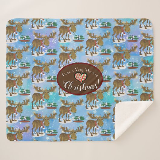 Weihnachtsmoose Sherpadecke (Vorderseite (Horizontal))