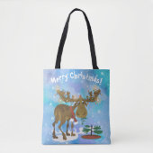 Weihnachtsmoose Tasche (Vorderseite)