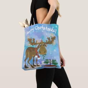 Weihnachtsmoose Tasche