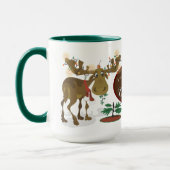 Weihnachtsmoose Tasse (Links)