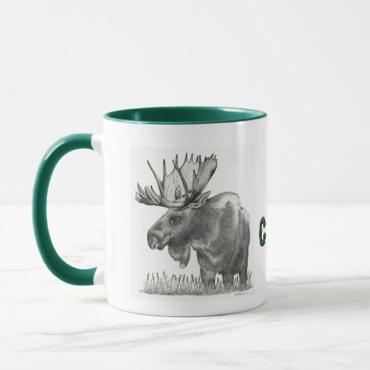 Weihnachtsmoose Tasse (Links)