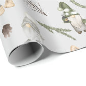 Weihnachtsmoose und Gnomes Geschenkpapier (Rolleneckpunkt)