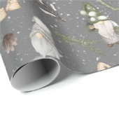 Weihnachtsmoose und Gnomes Geschenkpapier (Rolleneckpunkt)