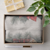 Weihnachtsmoose Vintage Kiefernkiefer Dekoupage Seidenpapier (Geschenk)