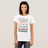 WeihnachtsMops-mas-Mops-Spaß-niedlicher T-Shirt (Vorne ganz)