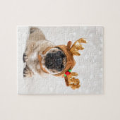 WeihnachtsMops Puzzle (Horizontal)